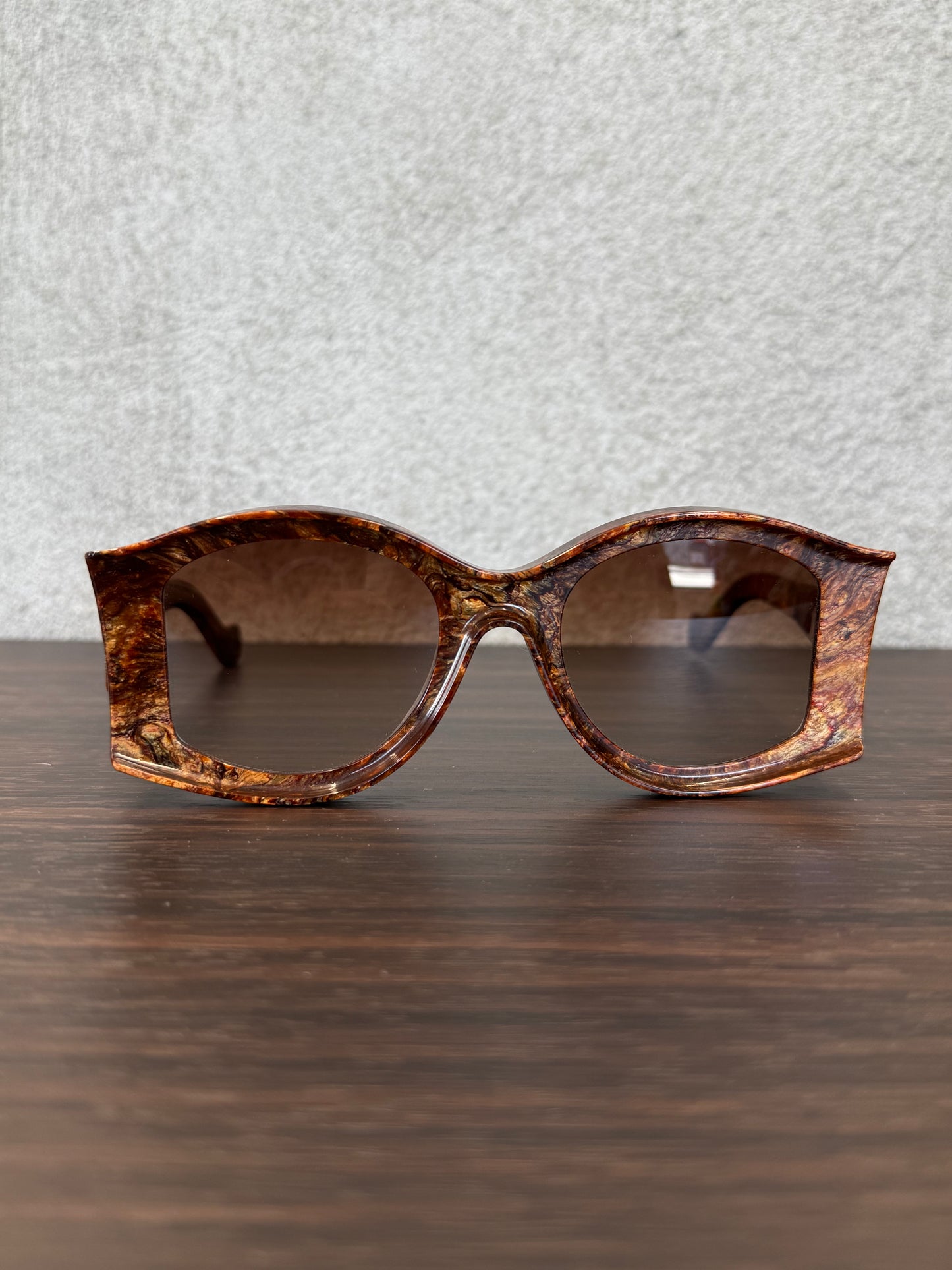LOEWE PAULA'S IBIZA GEOMETRIC OVERSIZED SUNGLASSES