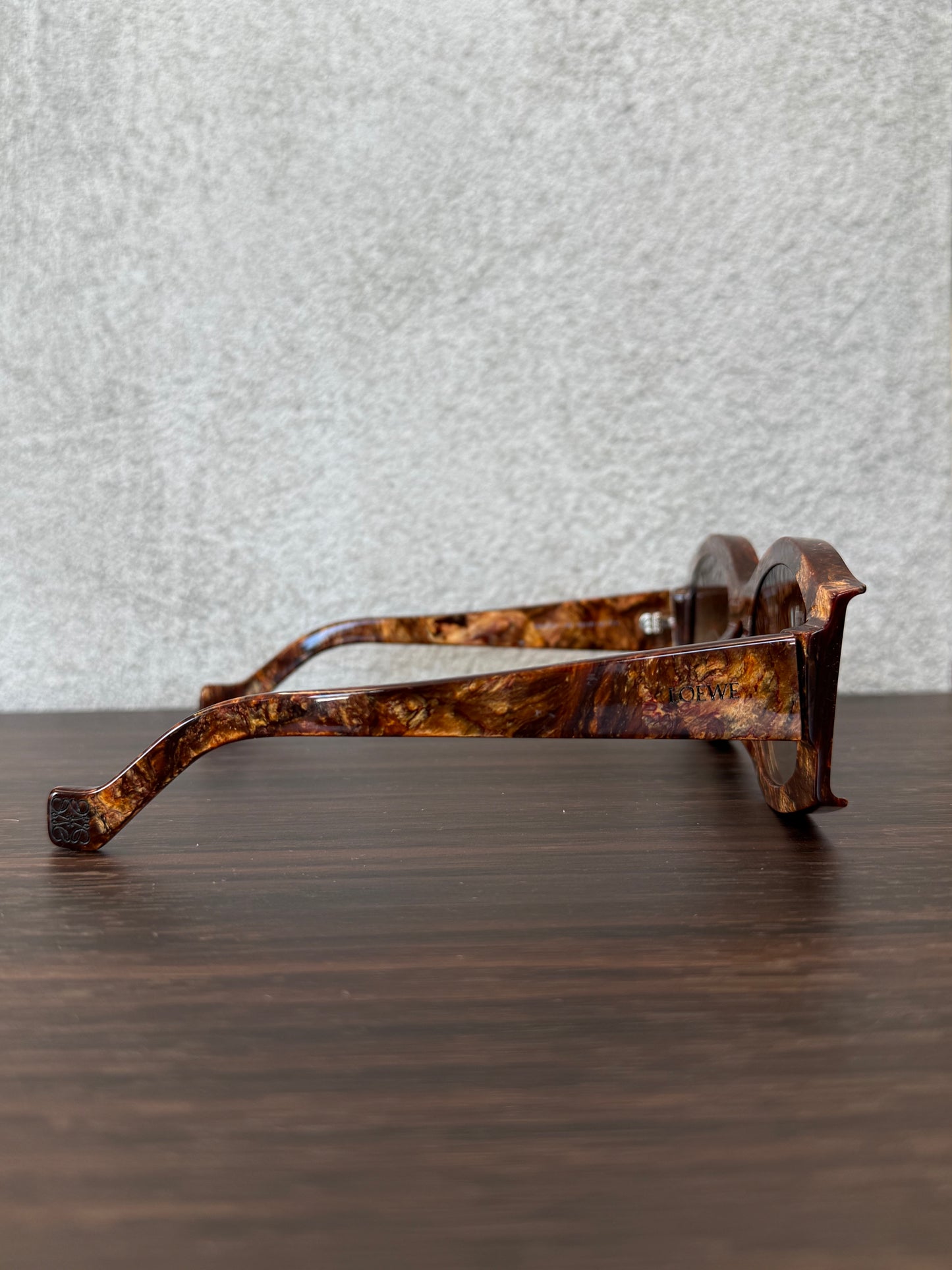 LOEWE PAULA'S IBIZA GEOMETRIC OVERSIZED SUNGLASSES