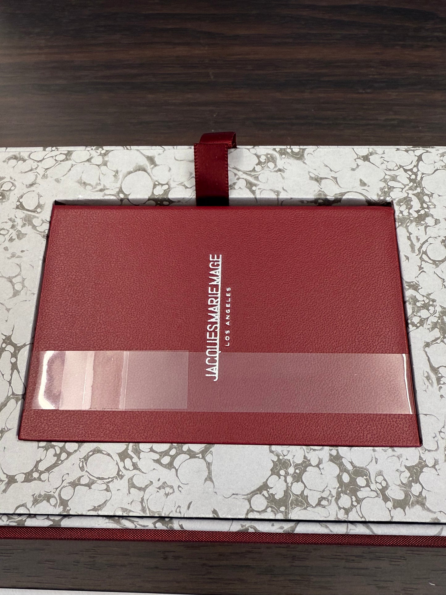 JACQUES MARIE MAGE BENSON RED SUNGLASSES 98 OF 100 (PRE-OWNED WITH BOX)