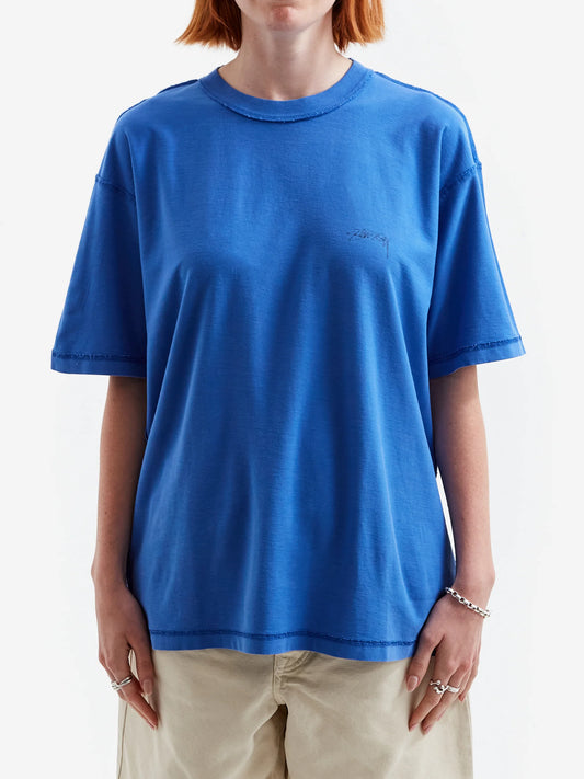 STUSSY LAZY SS TEE (NWT)  - OCEAN