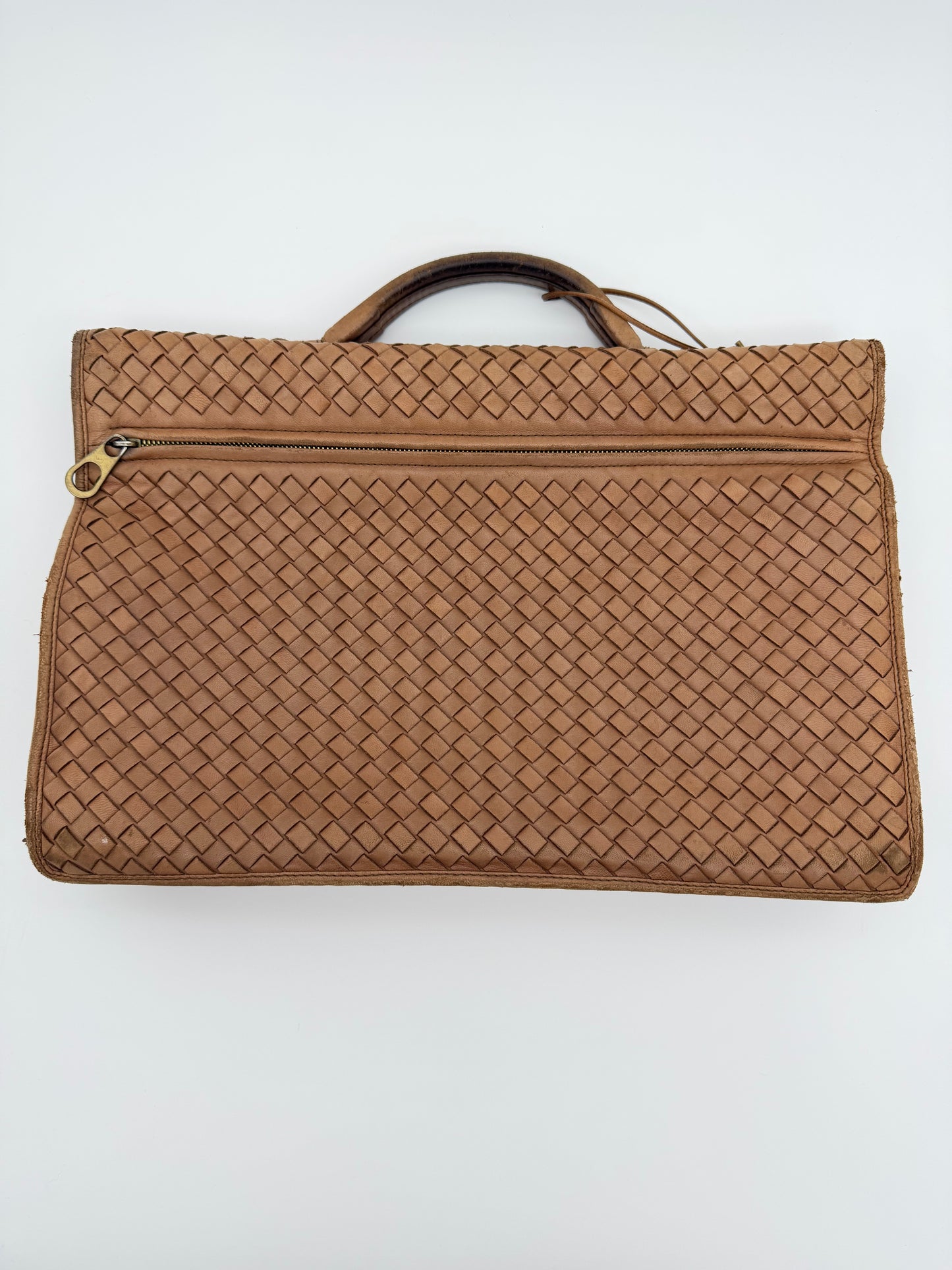 90S BOTTEGA VENETA INTRECCIATO BRIEFCASE