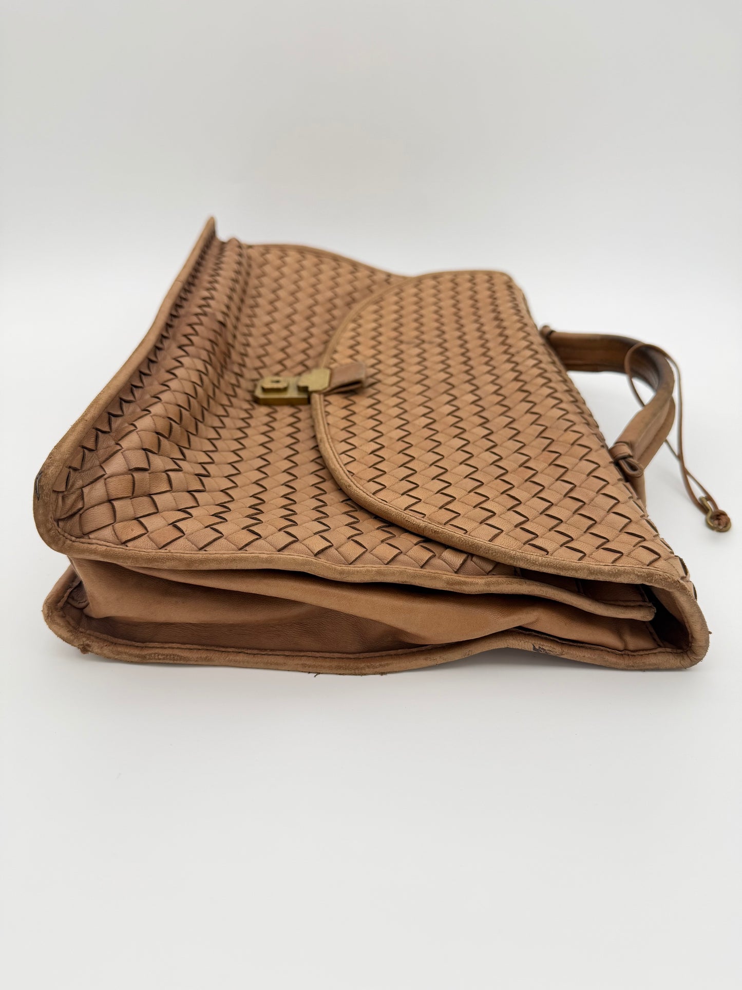 90S BOTTEGA VENETA INTRECCIATO BRIEFCASE