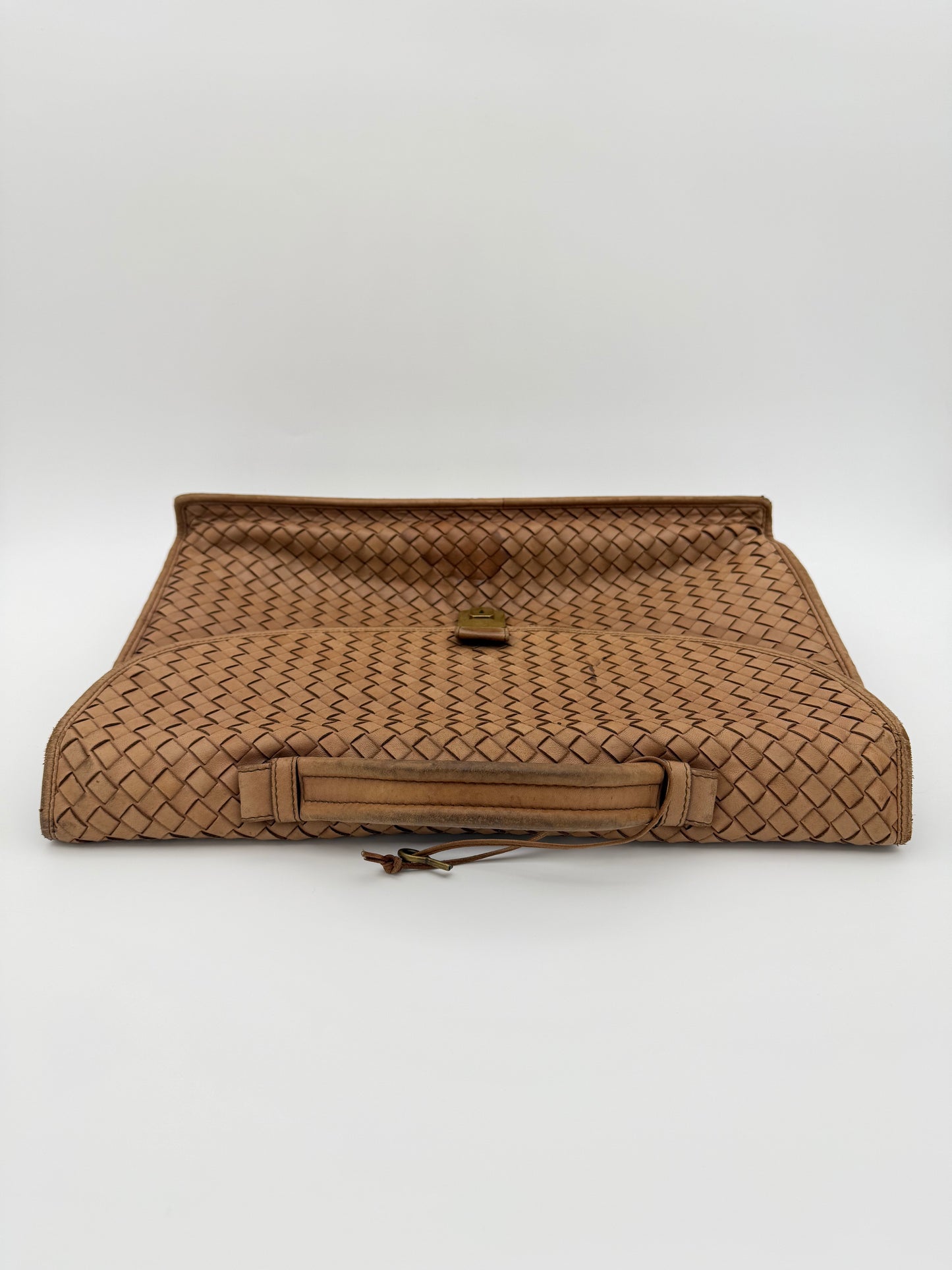 90S BOTTEGA VENETA INTRECCIATO BRIEFCASE
