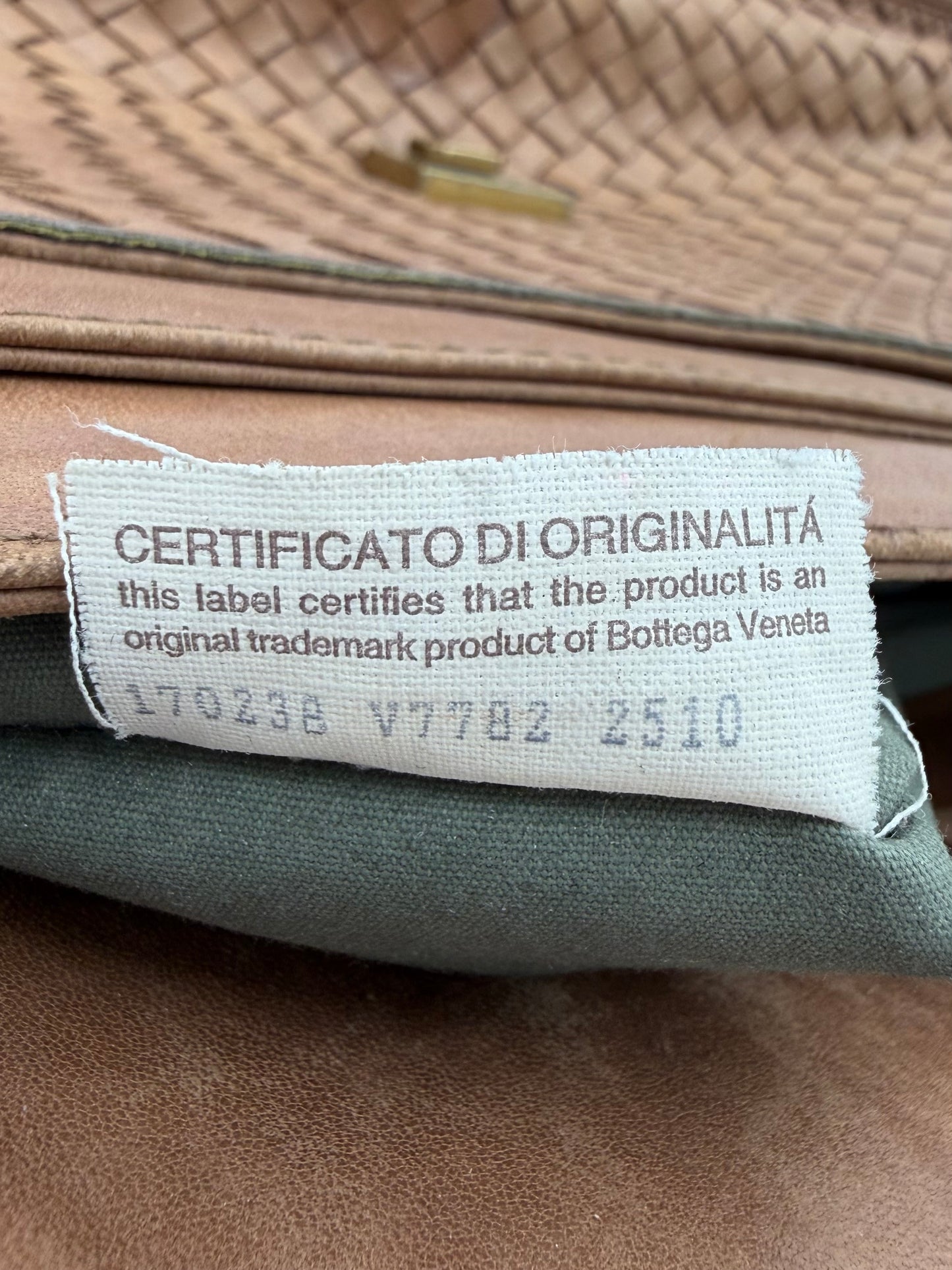 90S BOTTEGA VENETA INTRECCIATO BRIEFCASE