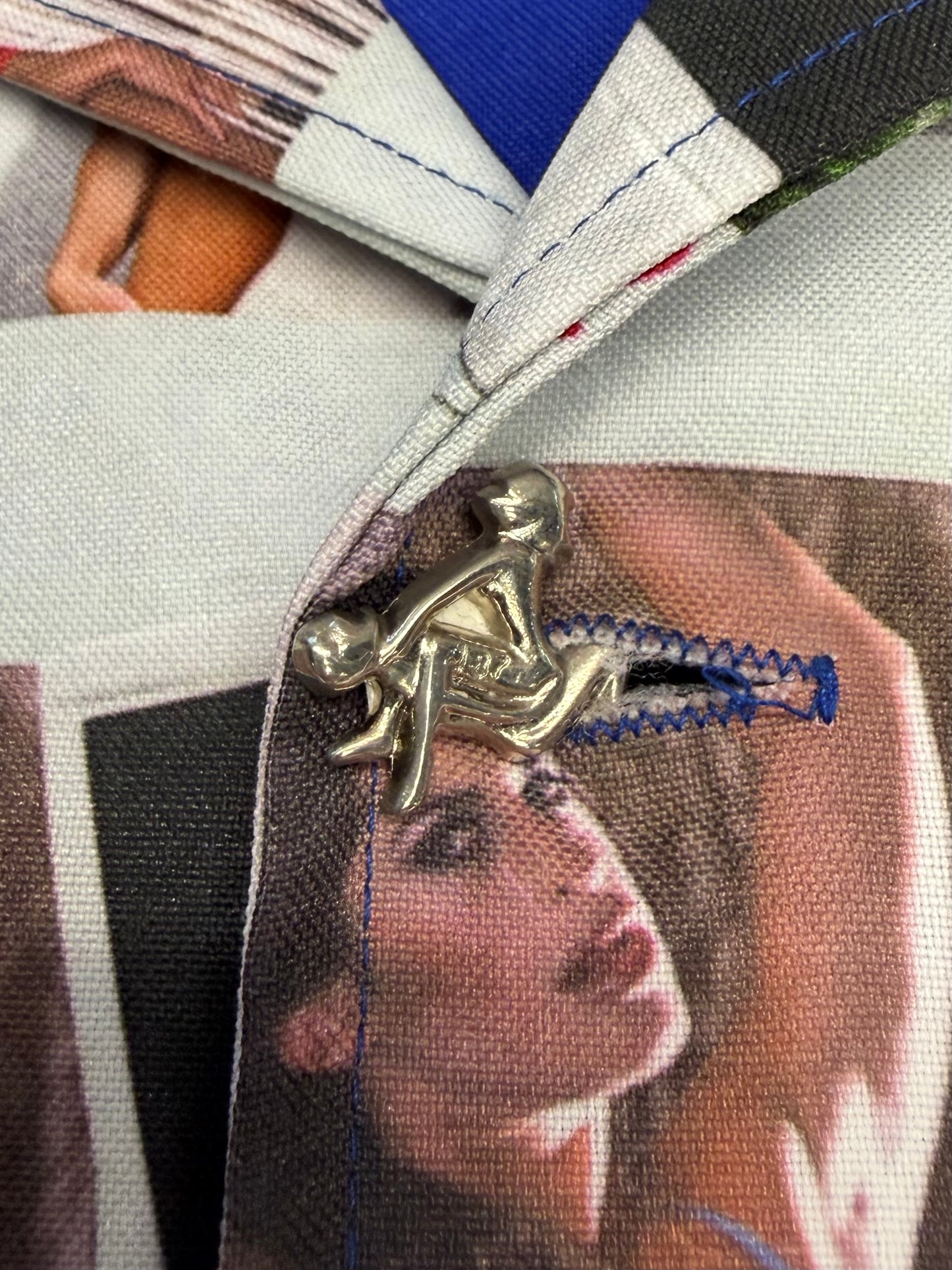 90S KNOB RYDER ADULT FILM POLAROID BUTTON DOWN SHIRT