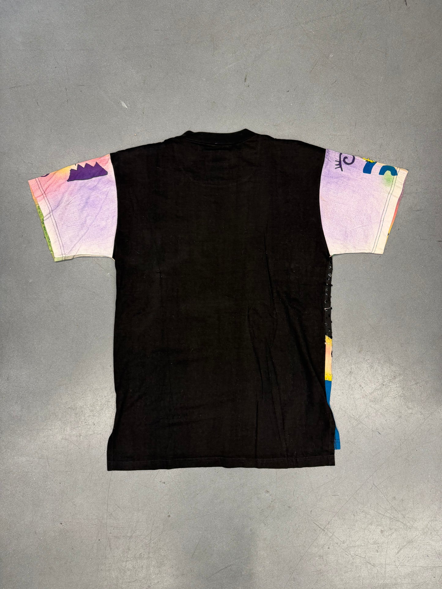 90'S DISNEY WOMEN VILLIANS EMBELLISHED SEQUIN TEE (DISNEY BY JOUJOU TAG)