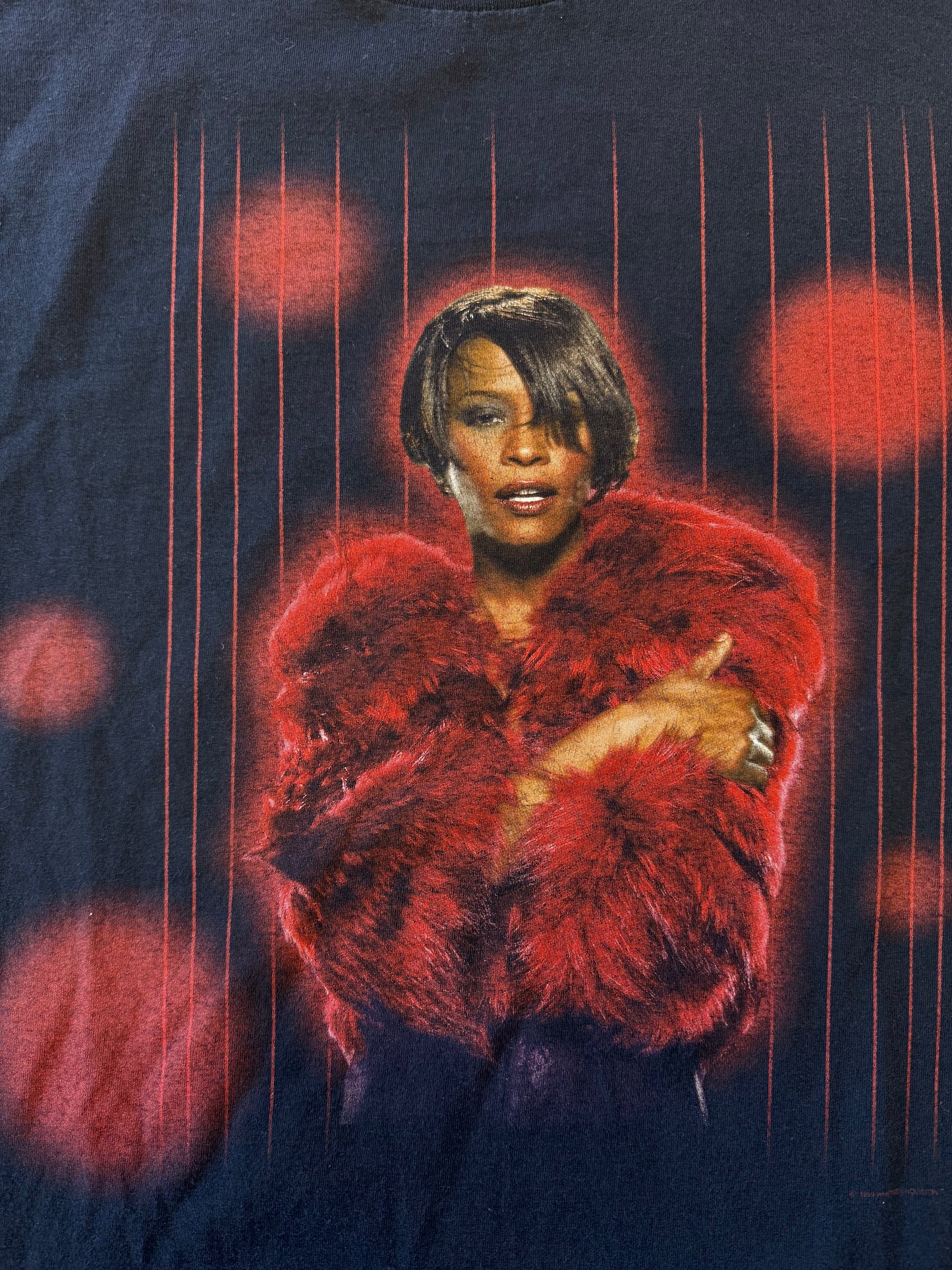 1999 WHITNEY HOUSTON TOUR TEE (WINTERLAND TAG)