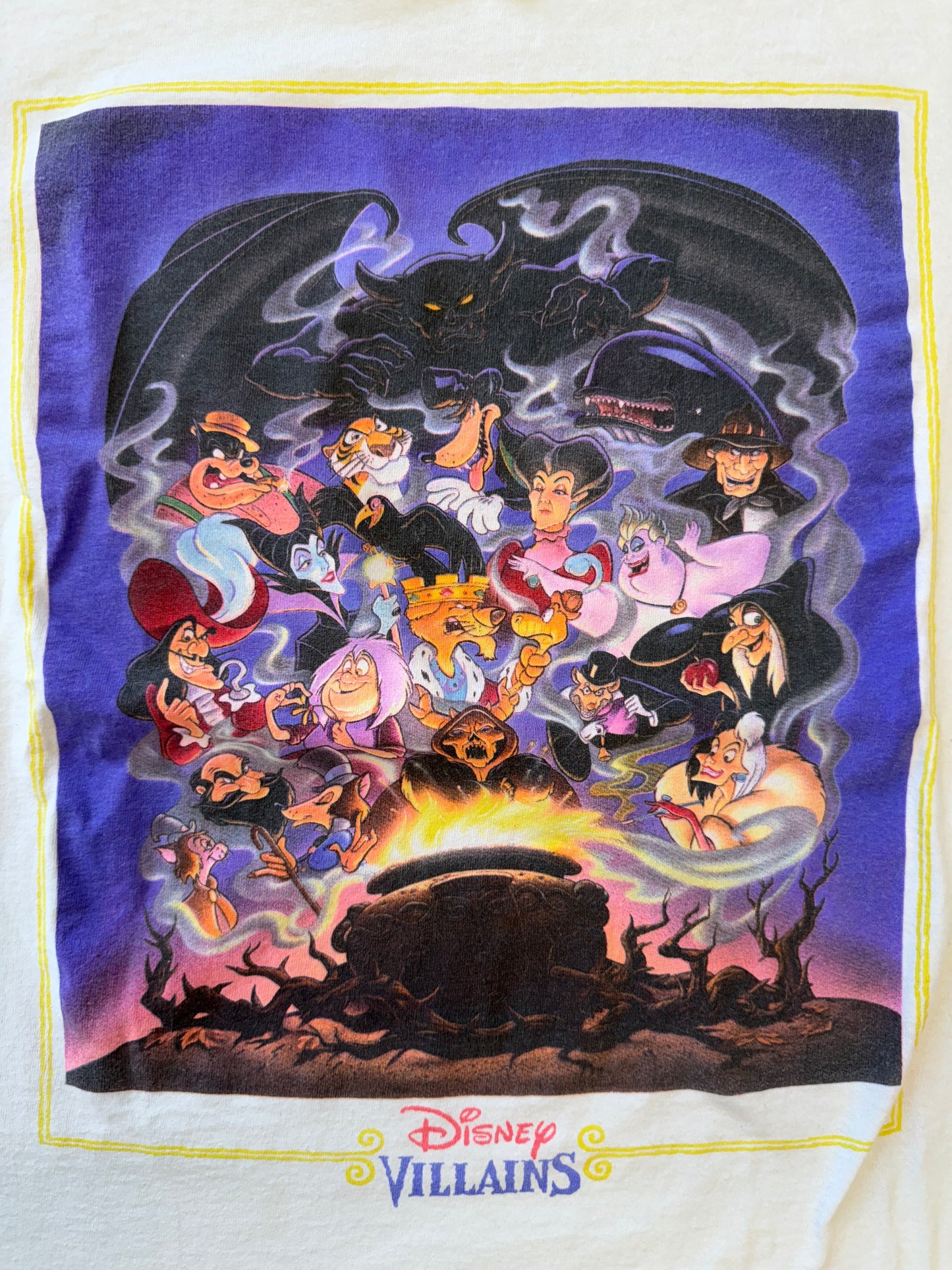 90'S DISNEY VILLAINS TEE (DISNEY TAG)