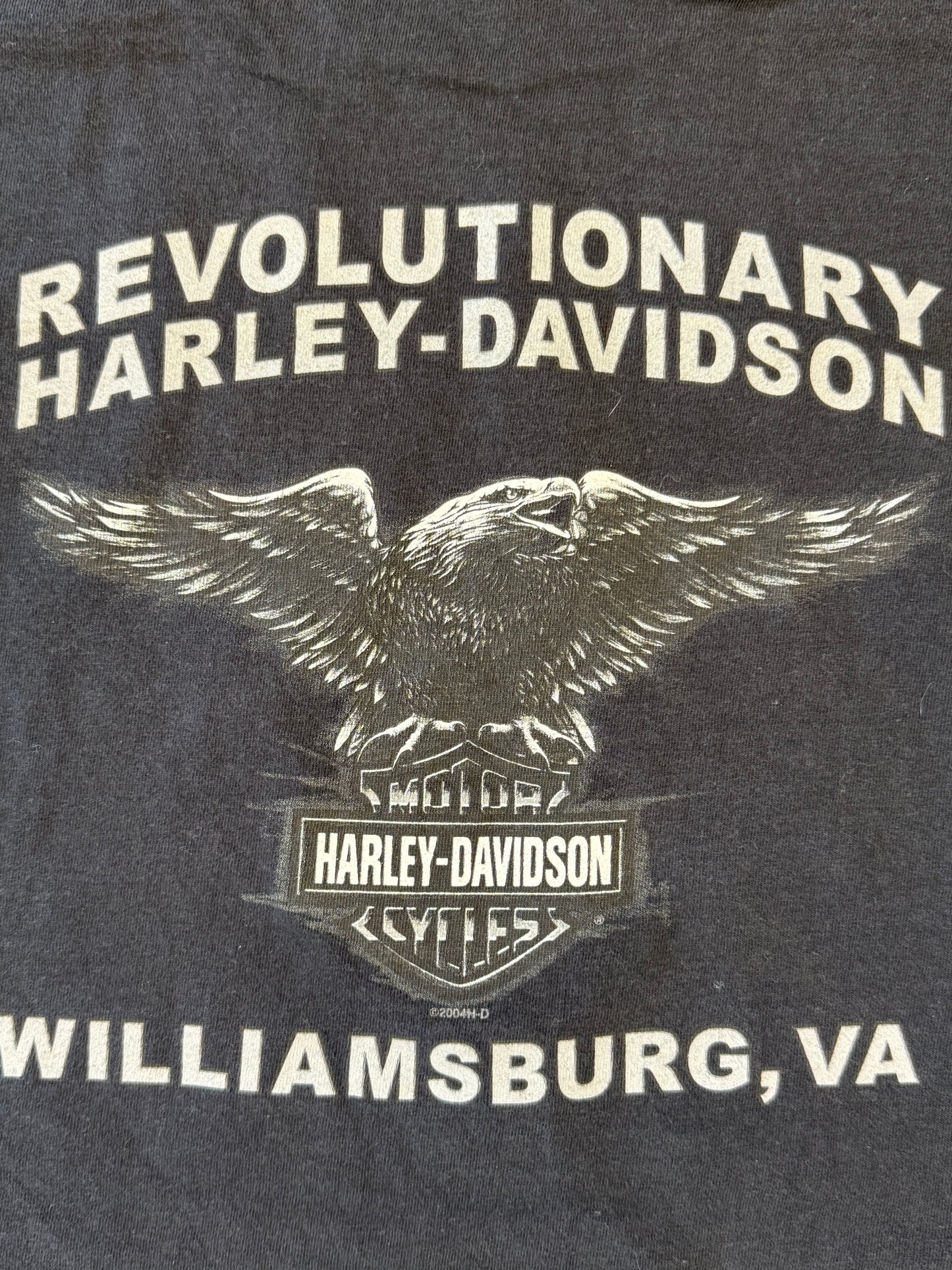 2004 HARLEY-DAVIDSON REVOLUTIONARY WILLIAMSBURG,VA LS (CUT TAG)