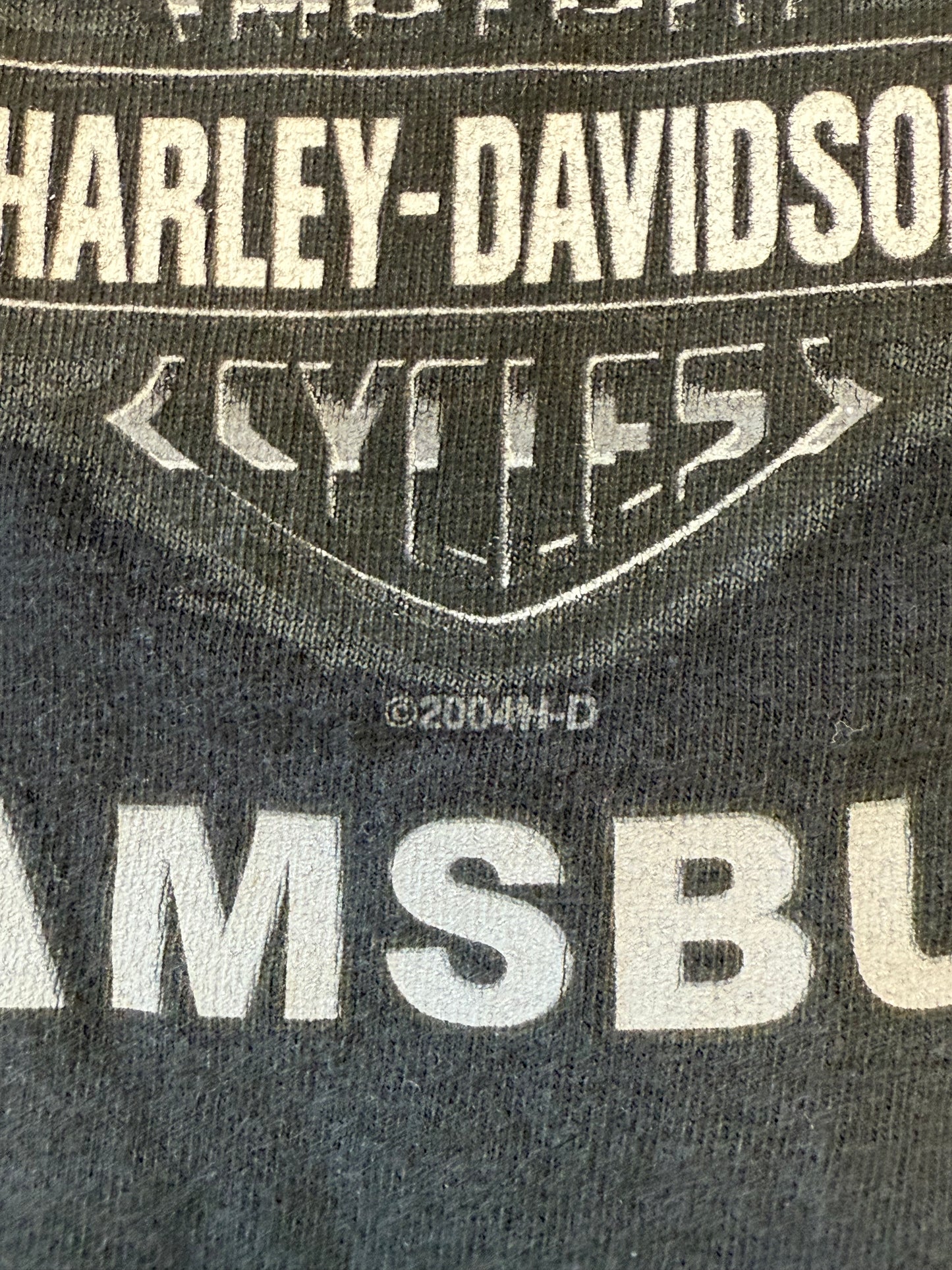 2004 HARLEY-DAVIDSON REVOLUTIONARY WILLIAMSBURG,VA LS (CUT TAG)