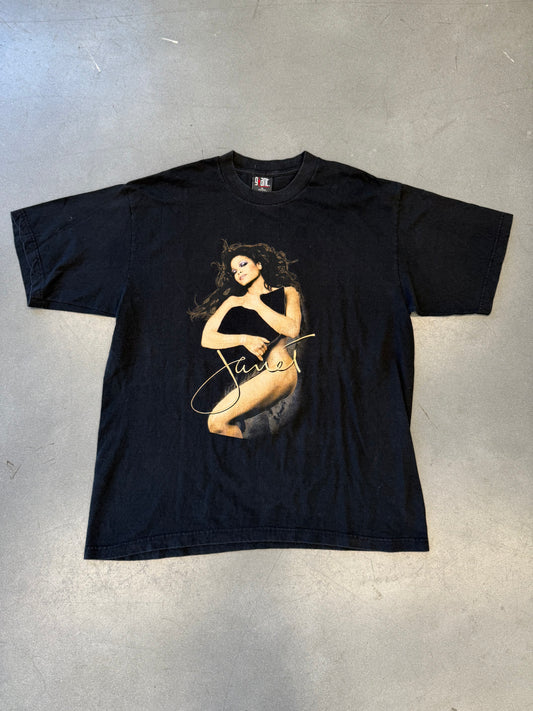 2001 JANET JACKSON ALL FOR YOU TOUR TEE (GIANT TAG)
