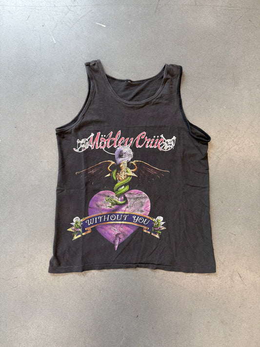 90'S MOTLEY CRUE "WITHOUT YOU" TANK TOP (PULLED TAG)
