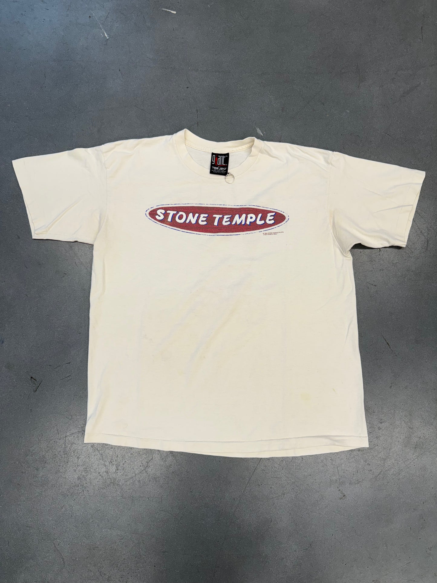 1994 STONE TEMPLE PILOTS BIKE TEE (GIANT TAG)