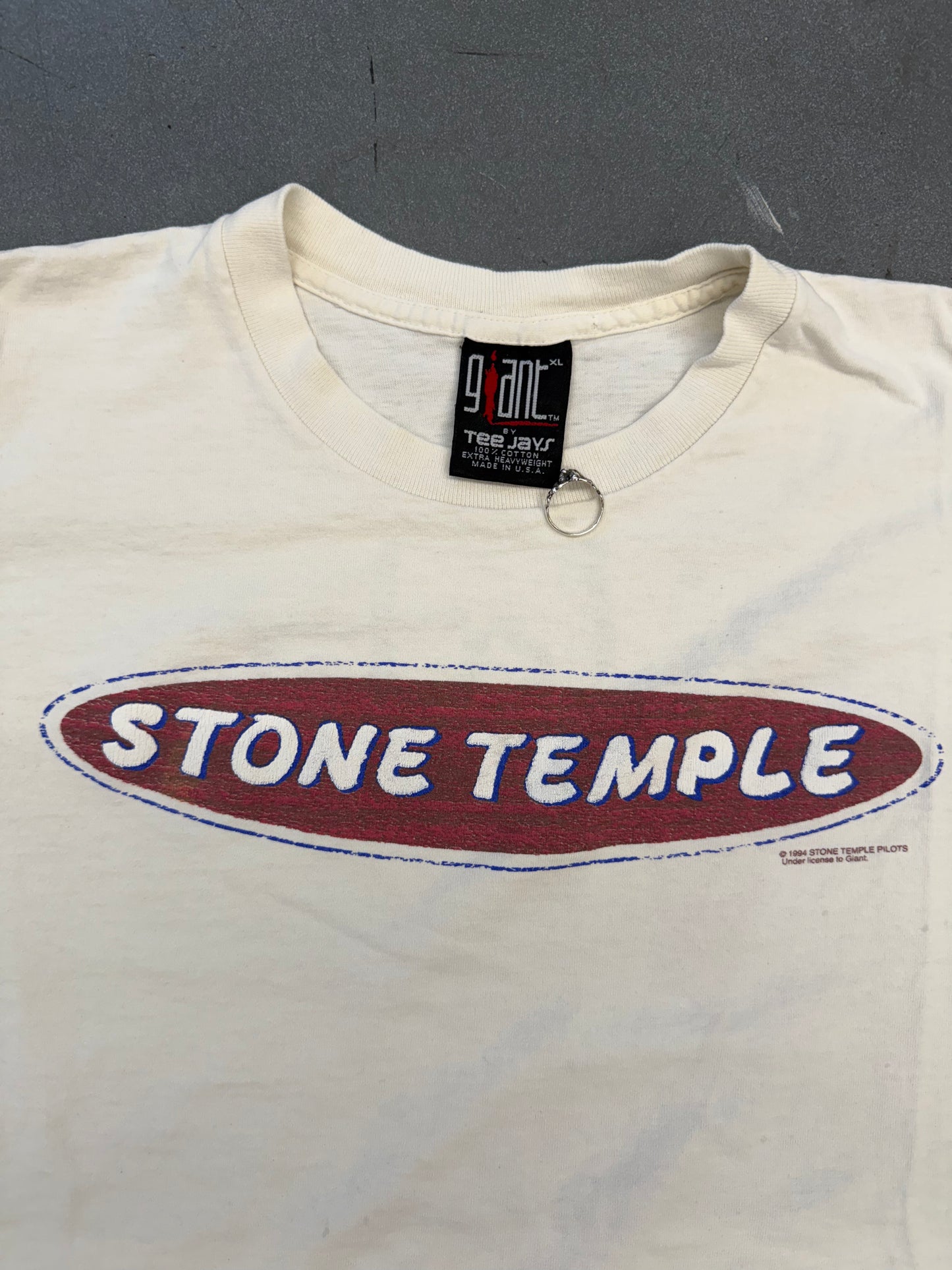 1994 STONE TEMPLE PILOTS BIKE TEE (GIANT TAG)