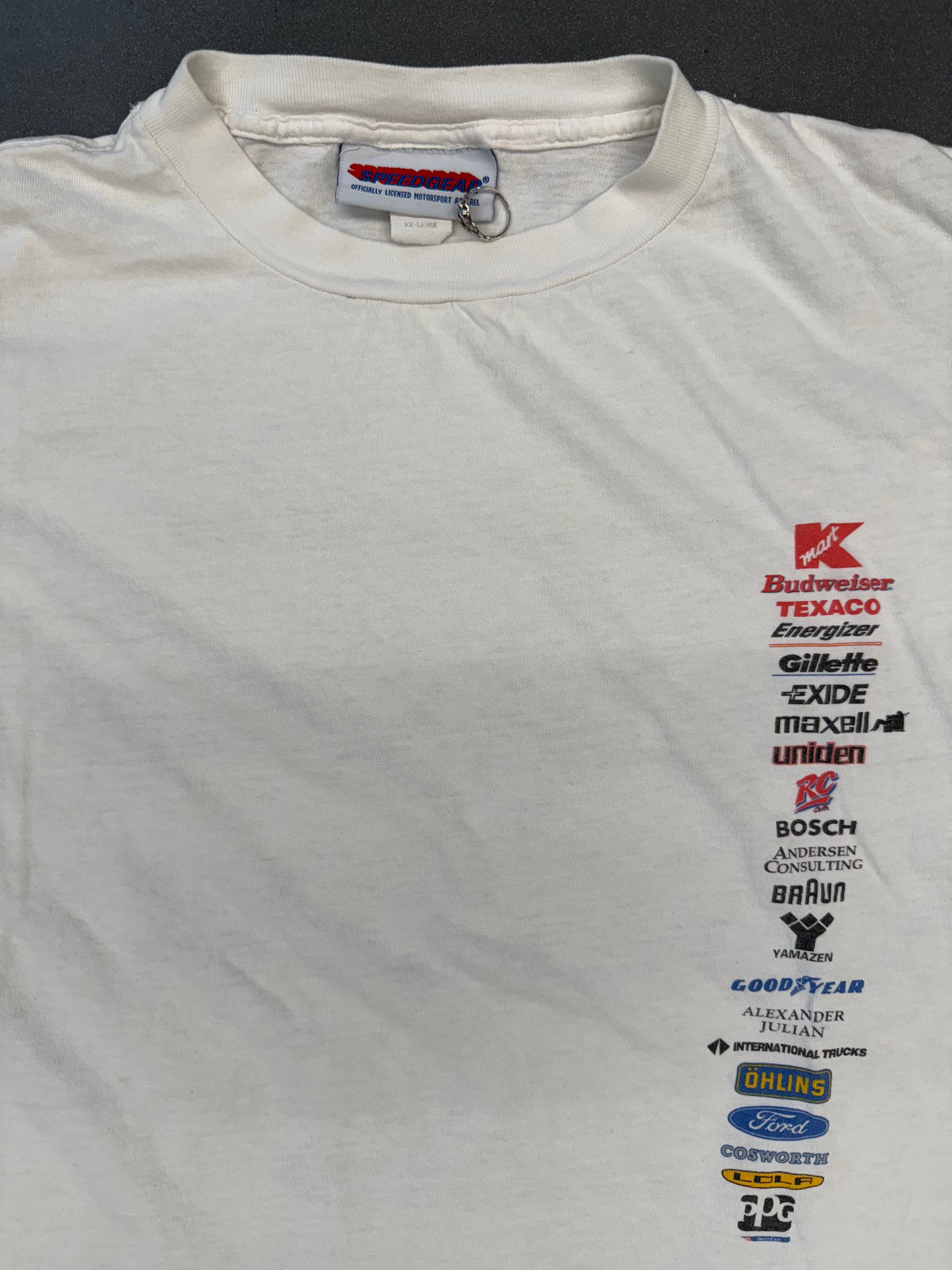 1995 PPG INDYCAR WORLD SERIES TEE (SPEEDGEAR TAG)