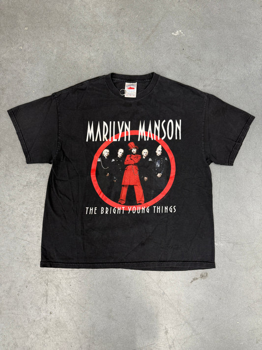 2003 MARILYN MANSON THE BRIGHT YOUNG THINGS TOUR TEE (TENNESSEE RIVER TAG)