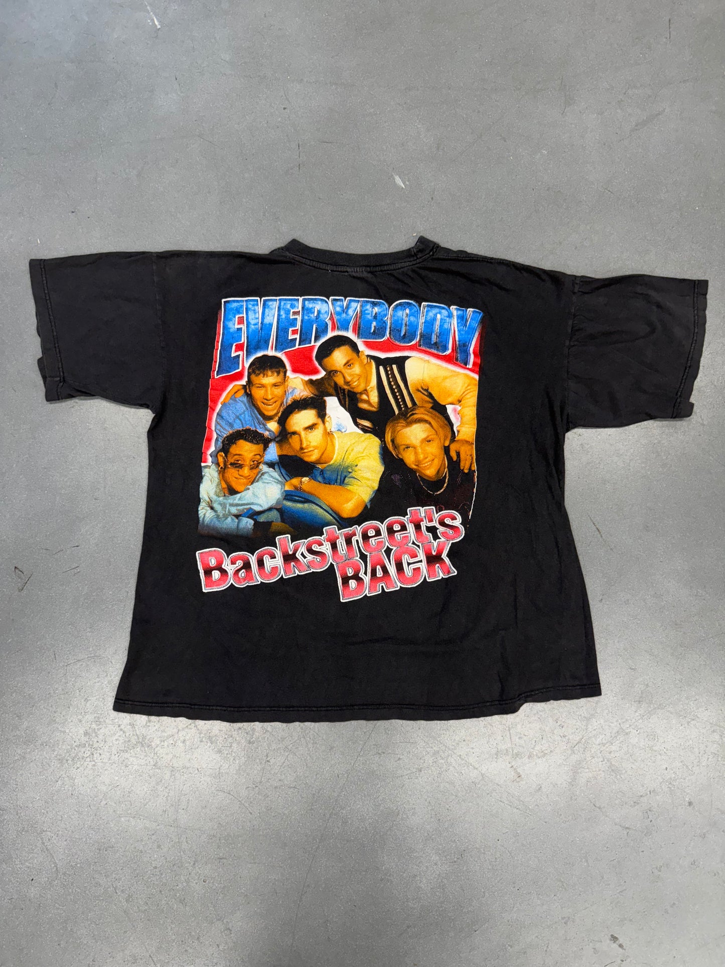 90'S BACKSTREET BOYS RAP STYLE BAND TEE (MARINA STYLE TAG)