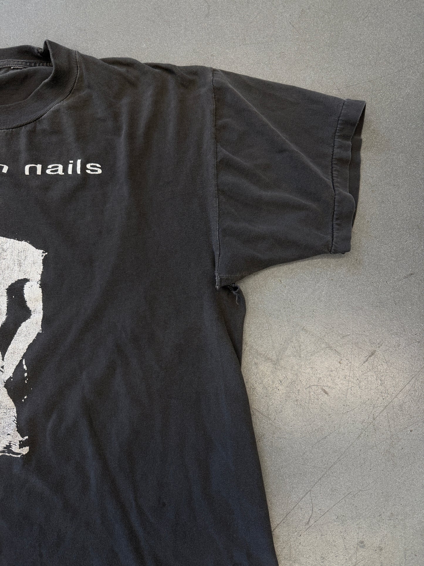 1989 NINE INCH NAILS PRETTY HATE MACHINE TEE (FADED TAG)
