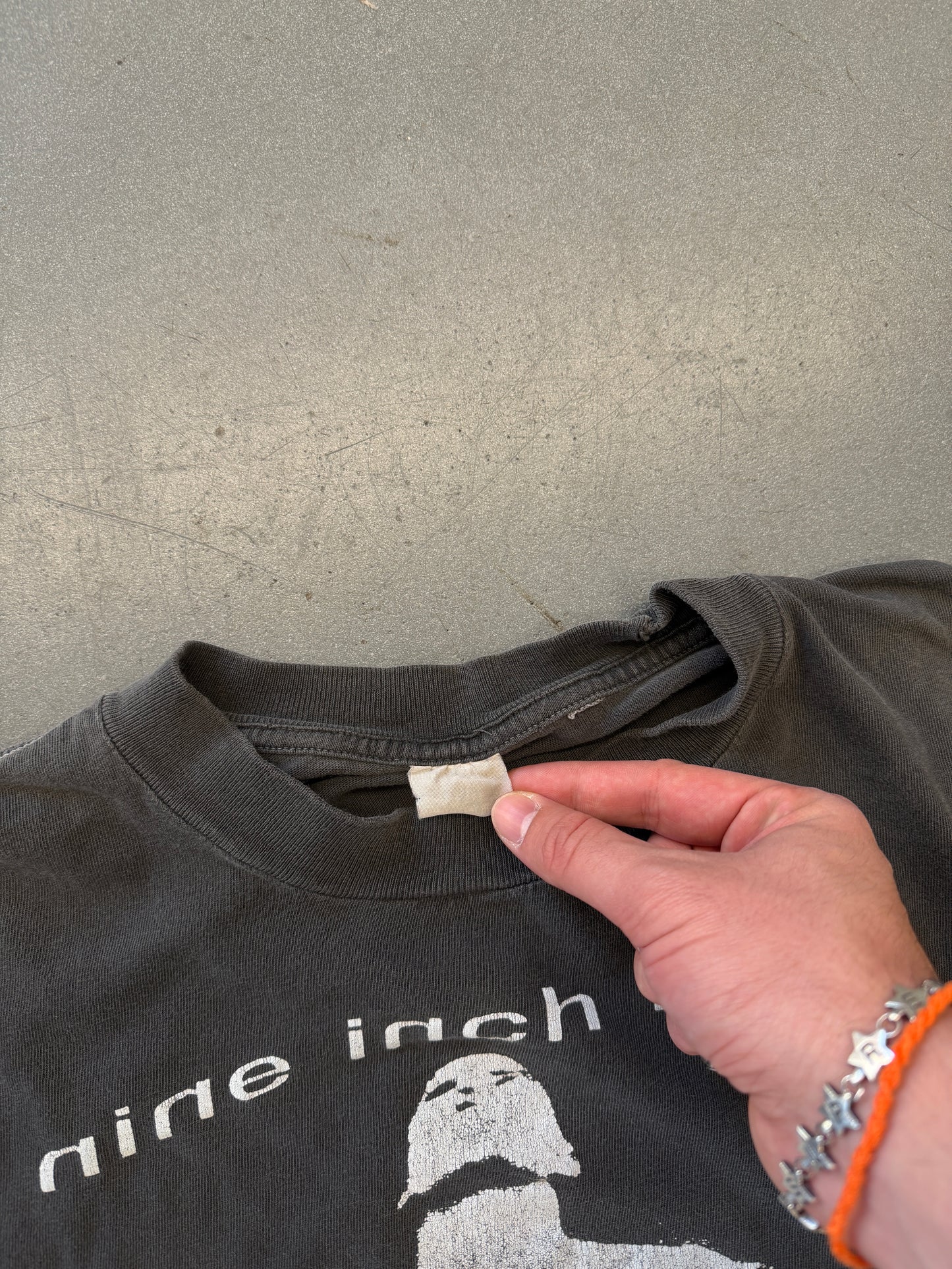 1989 NINE INCH NAILS PRETTY HATE MACHINE TEE (FADED TAG)