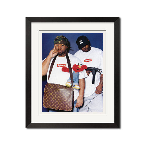 SUPREME RAEKWON W/ELMO STICKER (FRAMED)