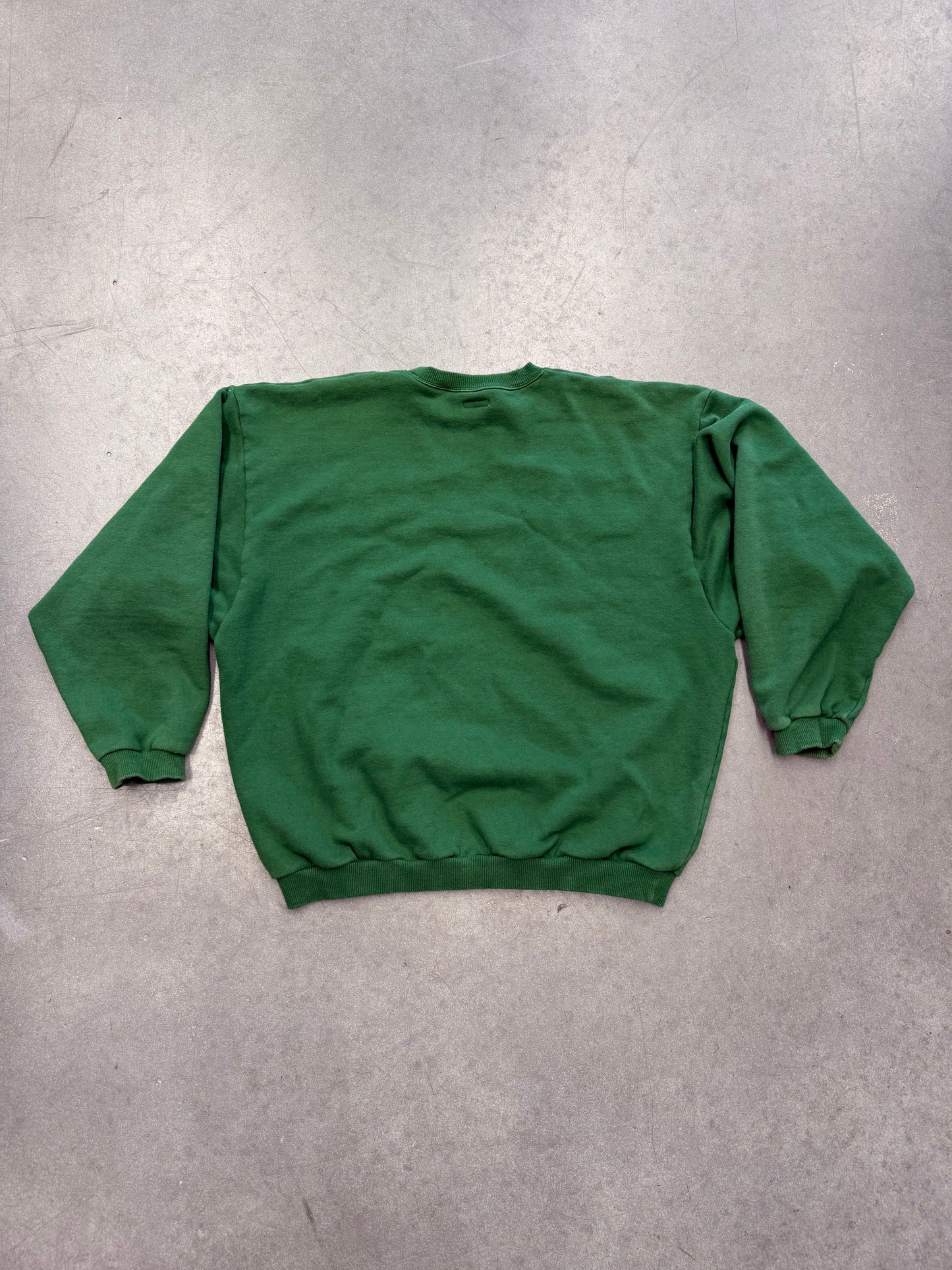 KAPITAL MENS BIG KOUNTRY LAUNDRY SWEATSHIRT - GREEN