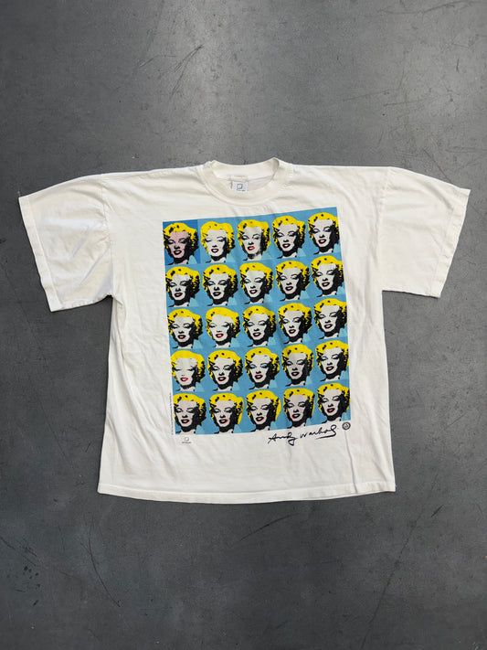 1993 ANDY WARHOL REPEATED MARILYN MONROE TEE (TENEVES TAG)