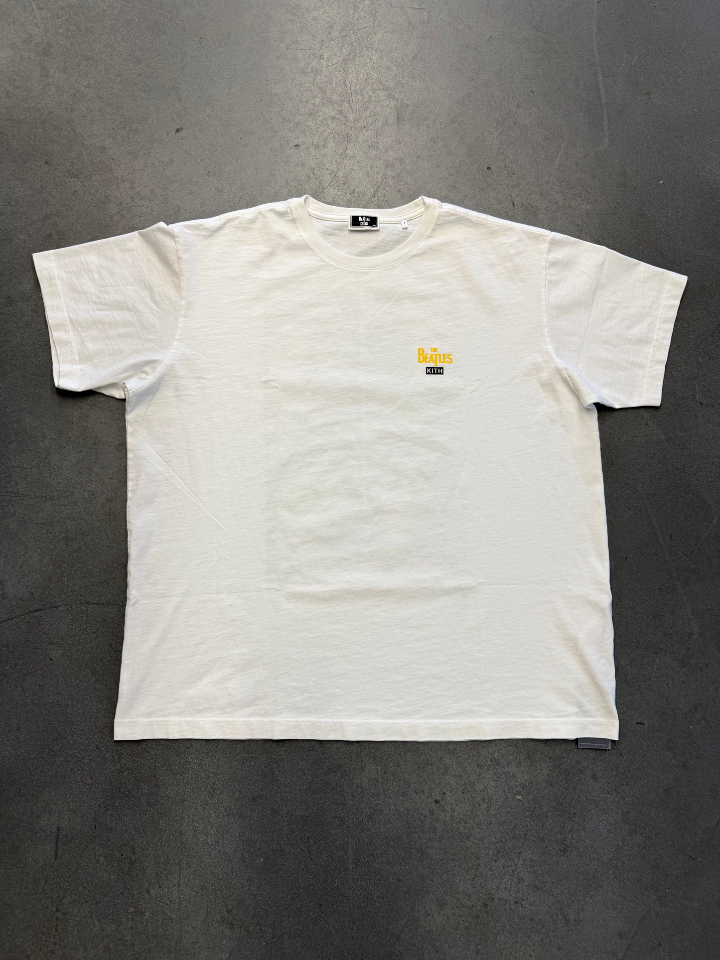 KITH X BEATLES PORTRAIT VINTAGE TEE - WHITE (2XL)
