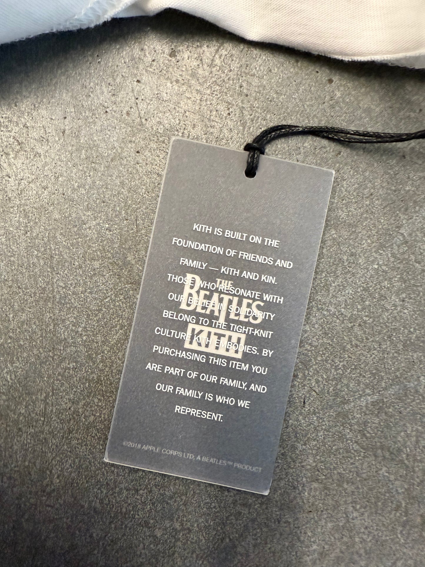 KITH X BEATLES PORTRAIT VINTAGE TEE - WHITE (2XL)