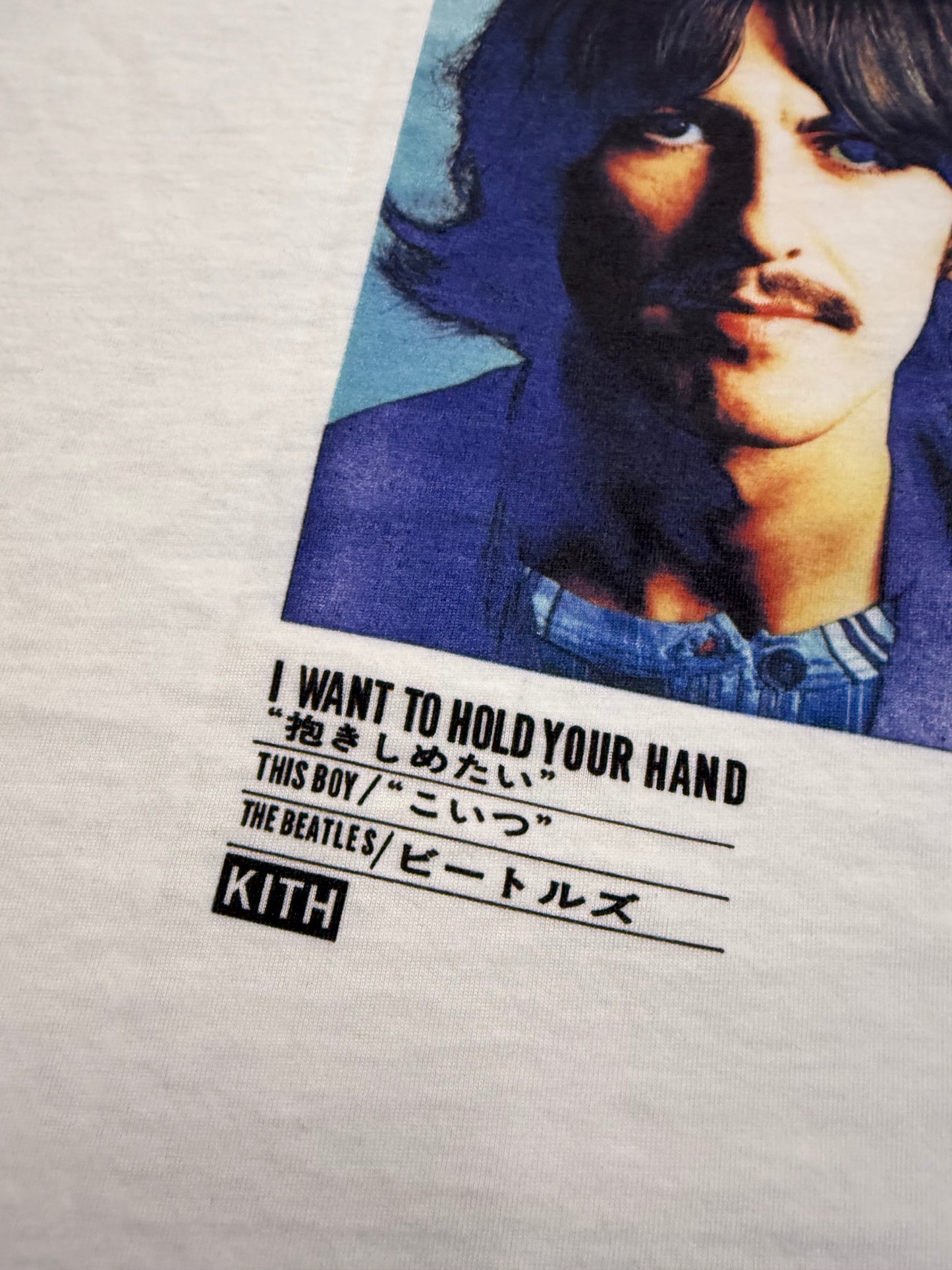KITH X BEATLES PORTRAIT VINTAGE TEE - WHITE (2XL)