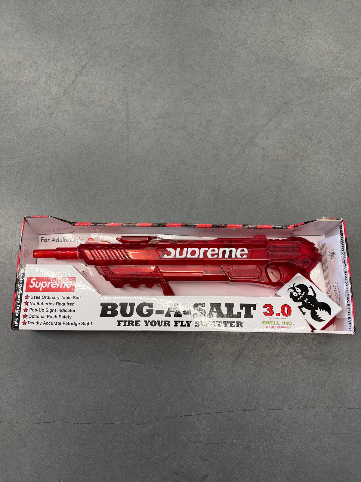 SS26 SUPREME BUG-A-SALT GUN