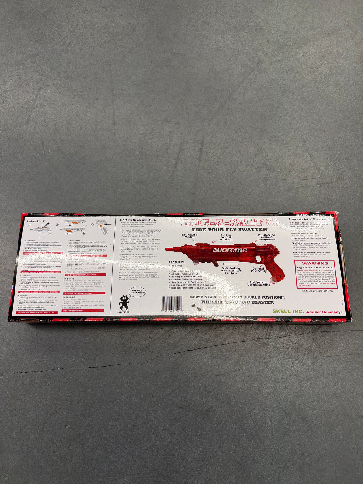 SS26 SUPREME BUG-A-SALT GUN