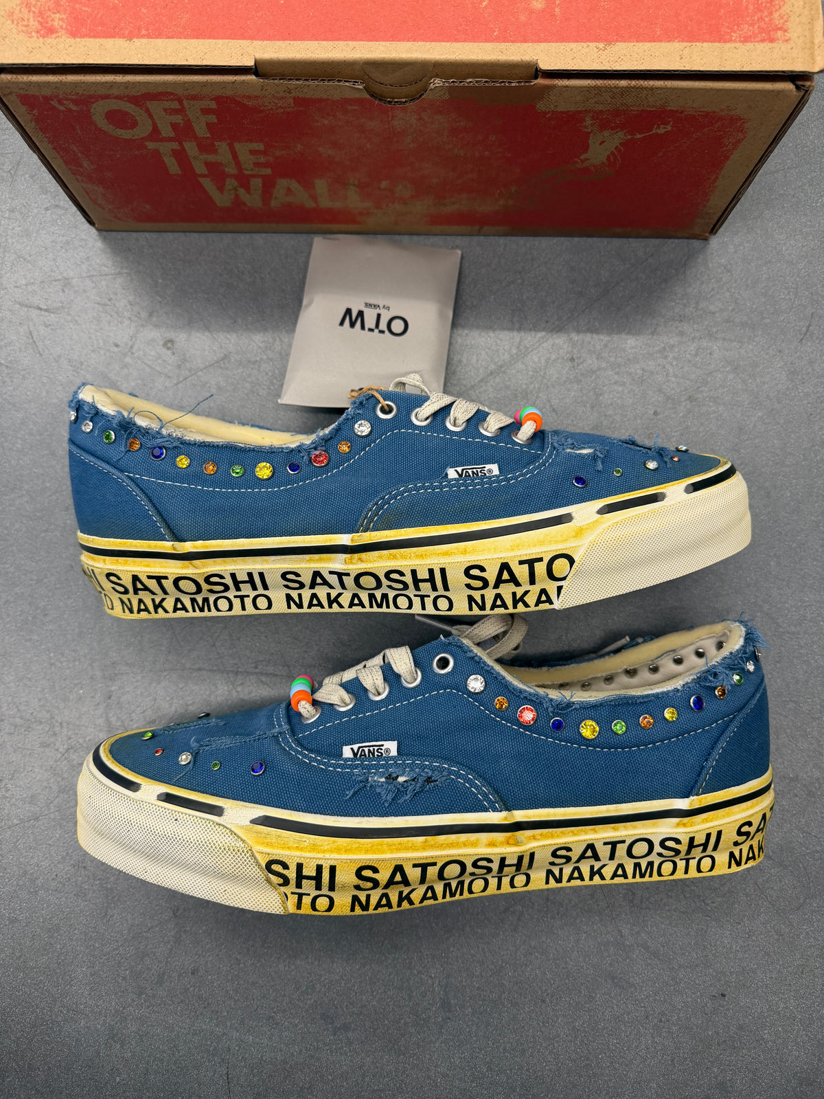 VANS OTW ERA 95 SATOSHI NAKAMOTO ROUND LUCKY CHARM NAVY