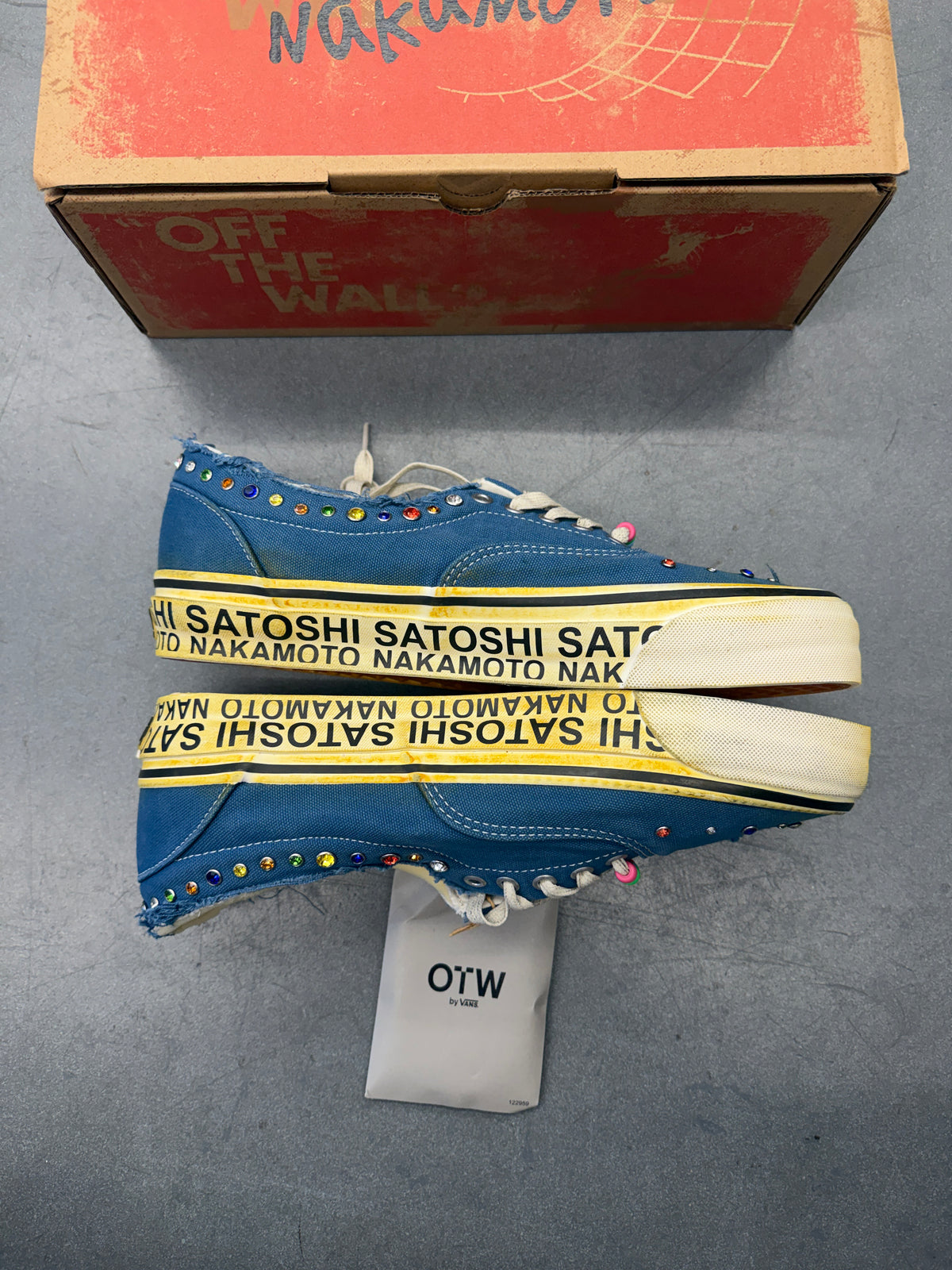 VANS OTW ERA 95 SATOSHI NAKAMOTO ROUND LUCKY CHARM NAVY