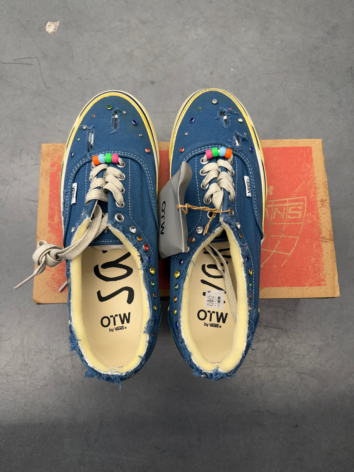VANS OTW ERA 95 SATOSHI NAKAMOTO ROUND LUCKY CHARM NAVY
