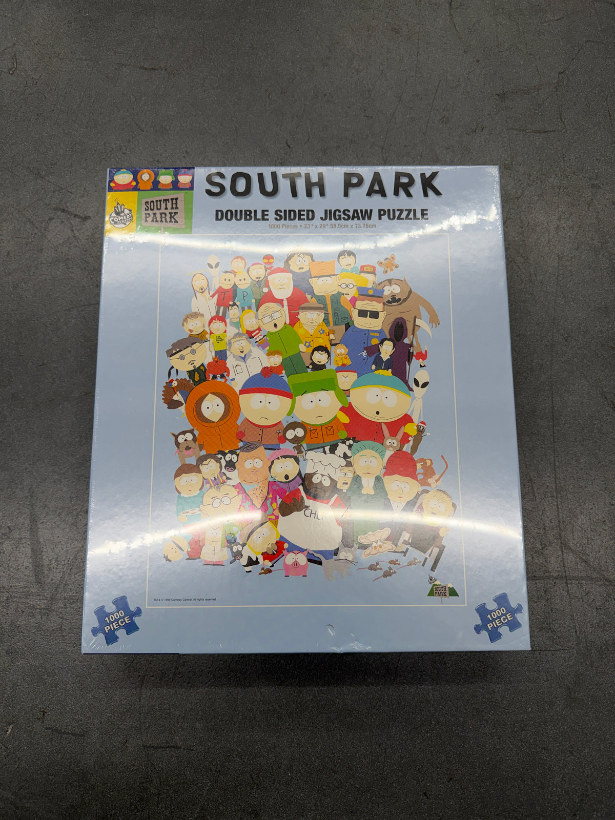 1999 SOUTH PARK DOUBLE SIDED JIGSAW PUZZLE (1000 PIECES)