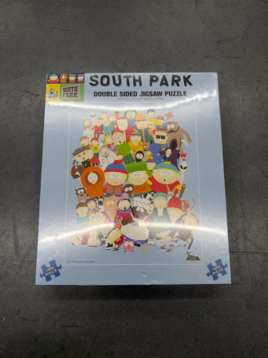 1999 SOUTH PARK DOUBLE SIDED JIGSAW PUZZLE (1000 PIECES)