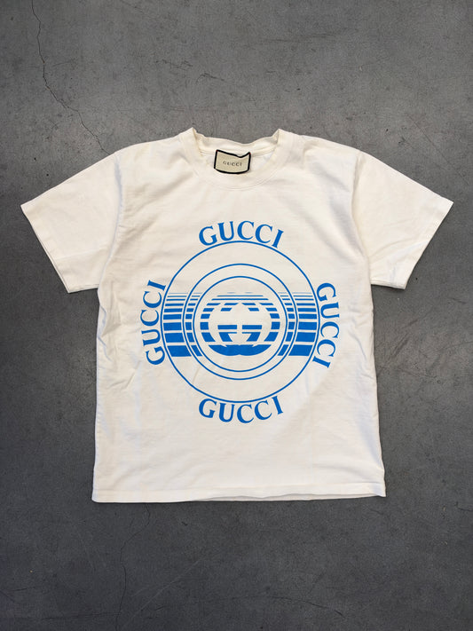 GUCCI GG BLUE CIRCLES TEE