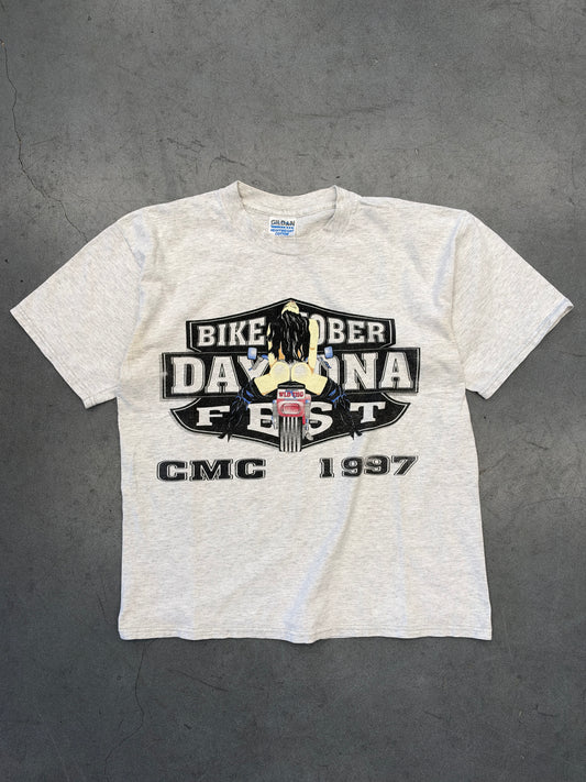 1997 BIKETOBERFEST DAYTONA CMC TEE (GILDAN TAG)