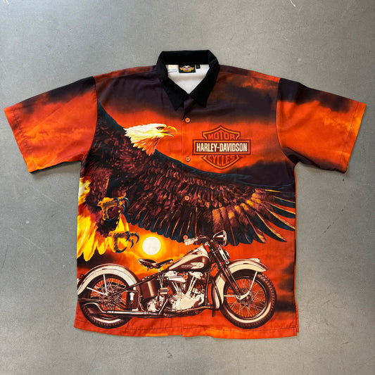 HARLEY-DAVIDSON EAGLE BIKE SS BUTTON-UP