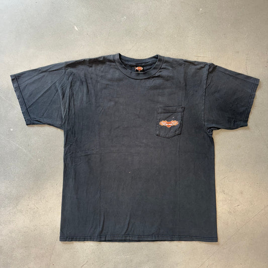 HARLEY-DAVIDSON MOTORCYCLES MAUI HAWAII POCKET TEE