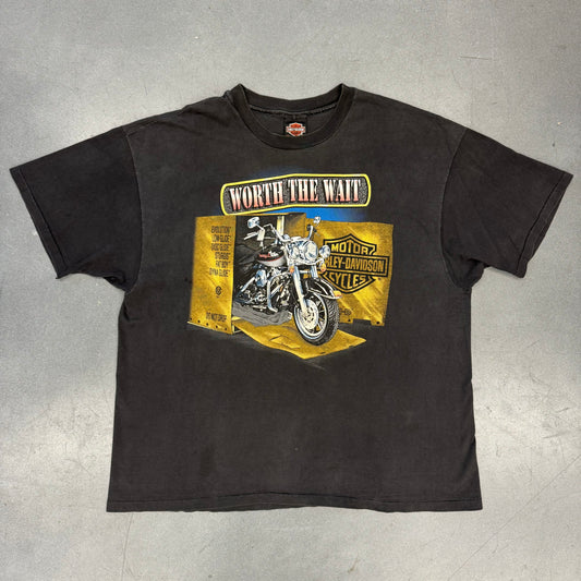 HARLEY-DAVIDSON WORTH THE WAIT STATUE OF LIBERTY TEE