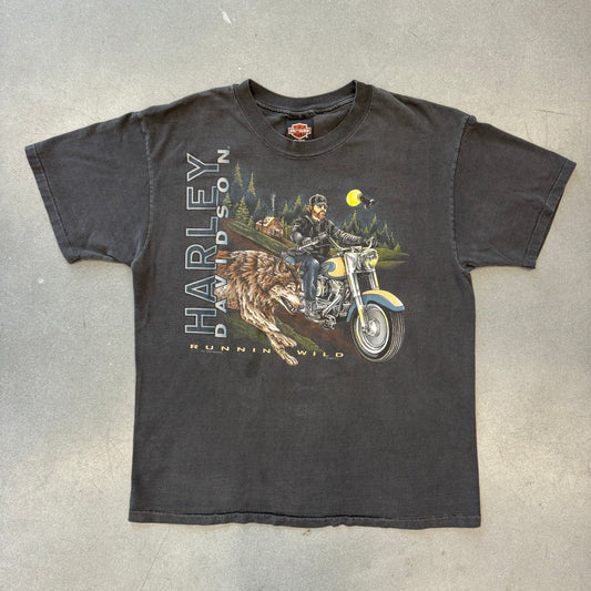 1995 HARLEY-DAVIDSON RUNNING WILD A.D. FARROW TEE