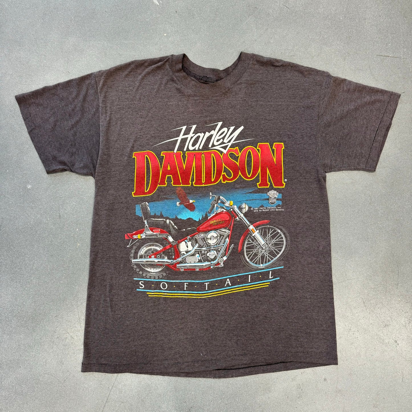 1987 HARLEY-DAVIDSON SOFTAIL TEE