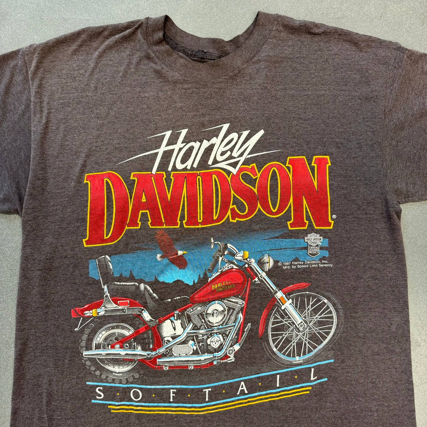 1987 HARLEY-DAVIDSON SOFTAIL TEE