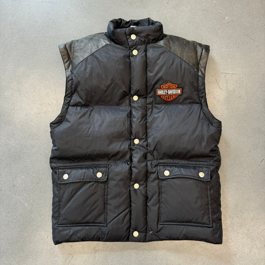 HARLEY-DAVIDSON PUFFER VEST V/ EAGLE BACK PACTH