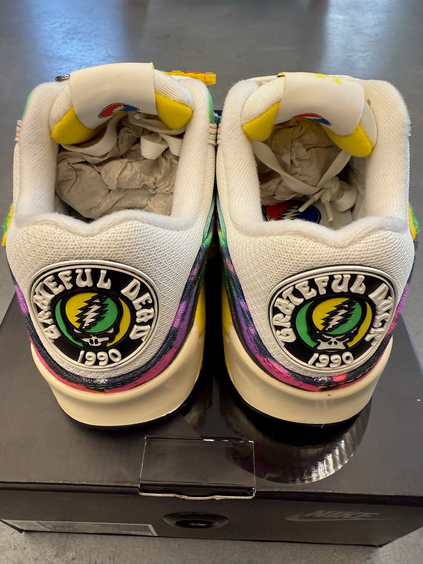 2025 SIZE 9 NIKE AIR MAX 90 GRATEFUL DEAD UNIVERSITY OF OREGON GRATEFUL DUCKS