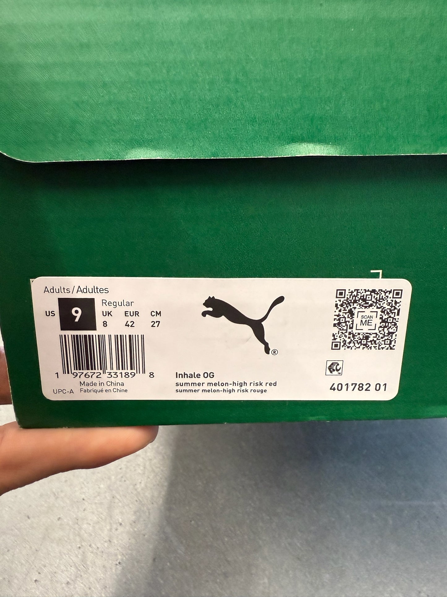 2024 PUMA INHALE OG ASAP ROCKY SUMMER MELON