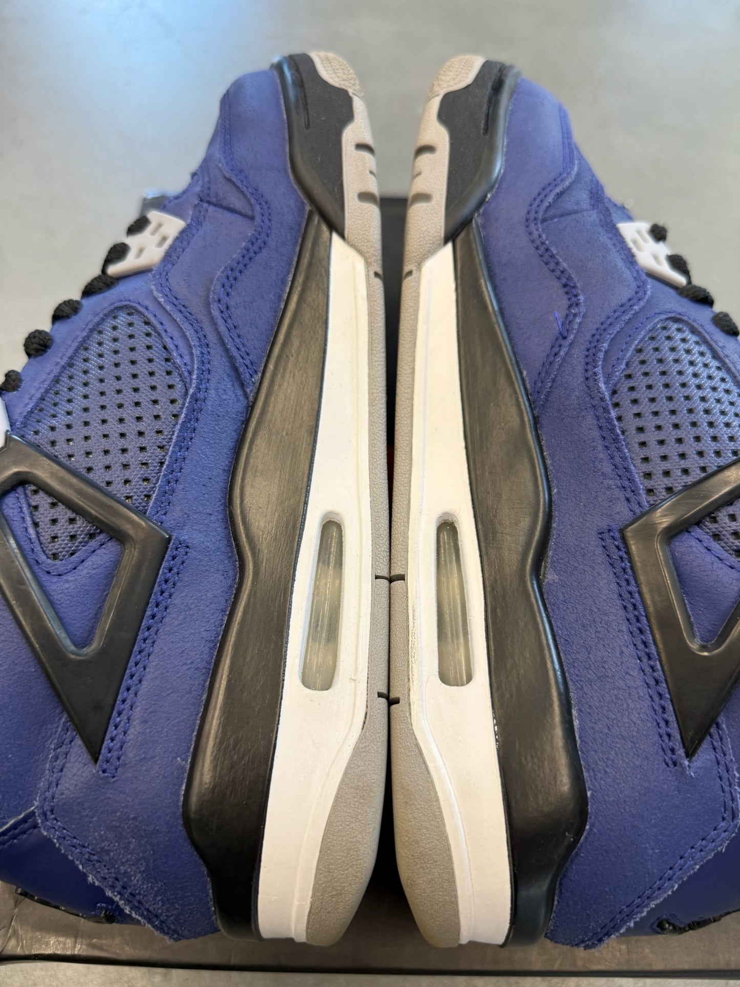 2019 JORDAN 4 RETRO WINTERIZED LOYAL BLUE (PRE-OWNED WITH BOX)