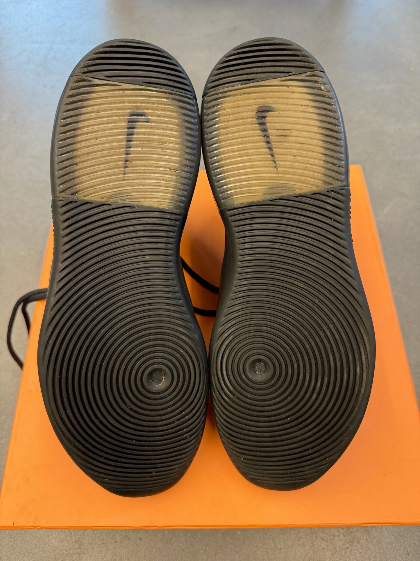 2020 NIKE AIR FEAR OF GOD 1 TRIPLE BLACK (PRE-OWNED WITH BOX)