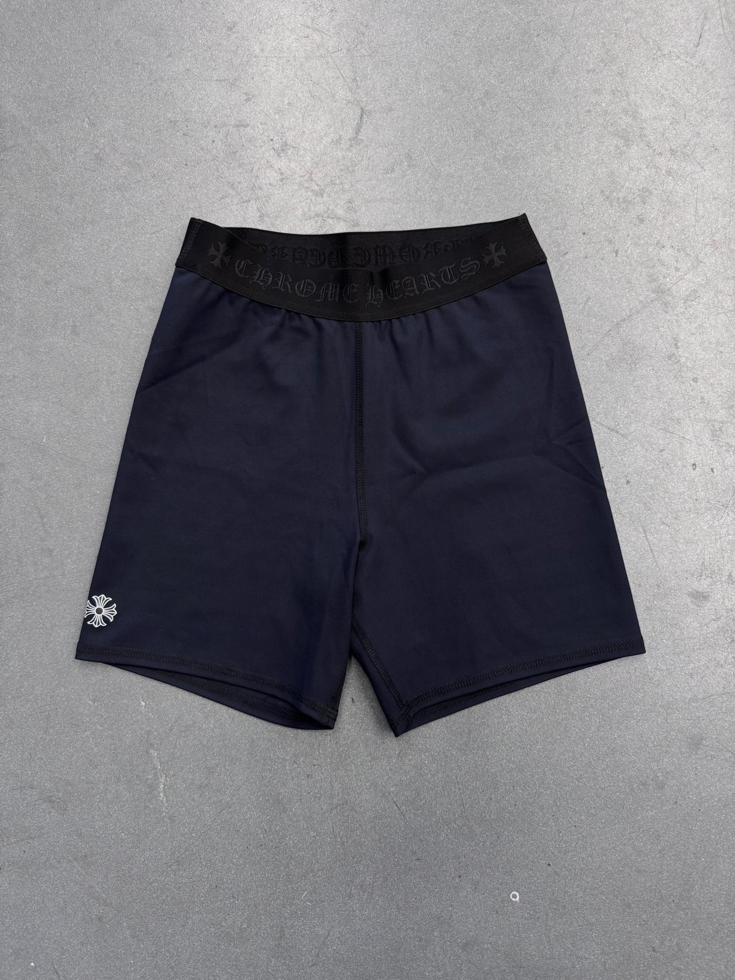 CHROME HEARTS BIKER SHORTS WOMENS' ATHLETIC WEAR - NEW